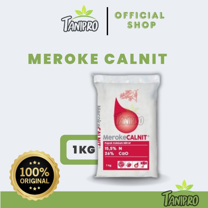 TaniPro-PUPUK MEROKE CALNIT 1KG KALSIUM NITRAT HIDROPONIK