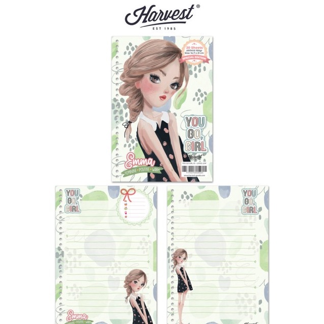 

KF7 Loose Leaf Kes Binder Harvest A5 You Go Girl