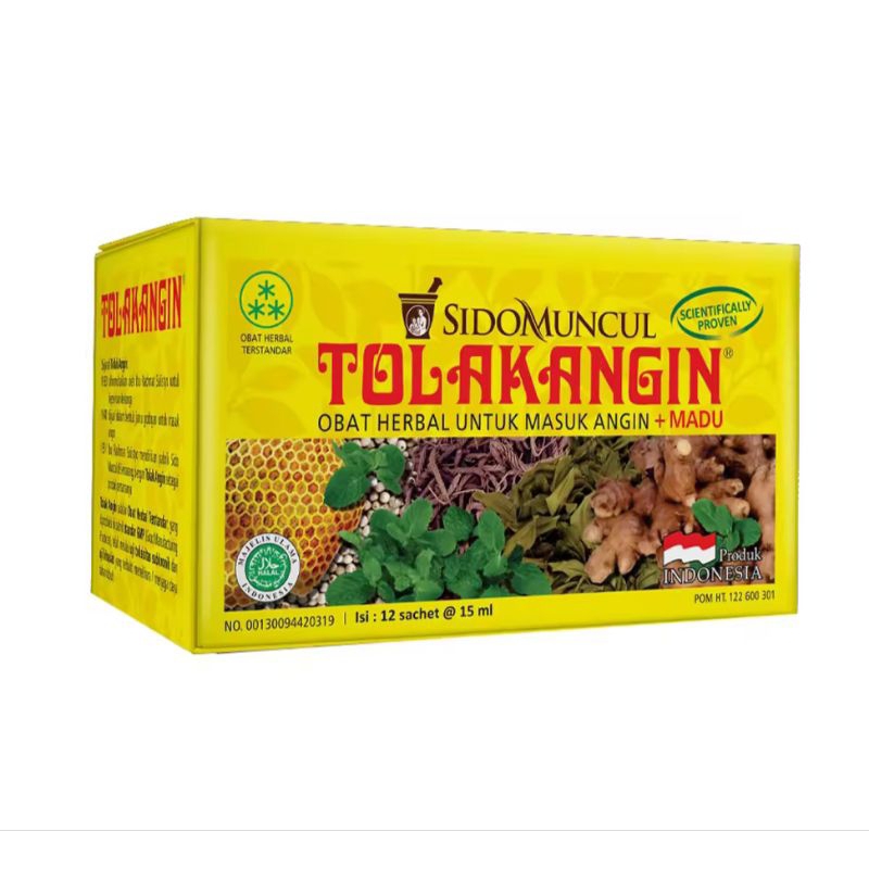 

TOLAK ANGIN herbal plus madu (bisa ecer)