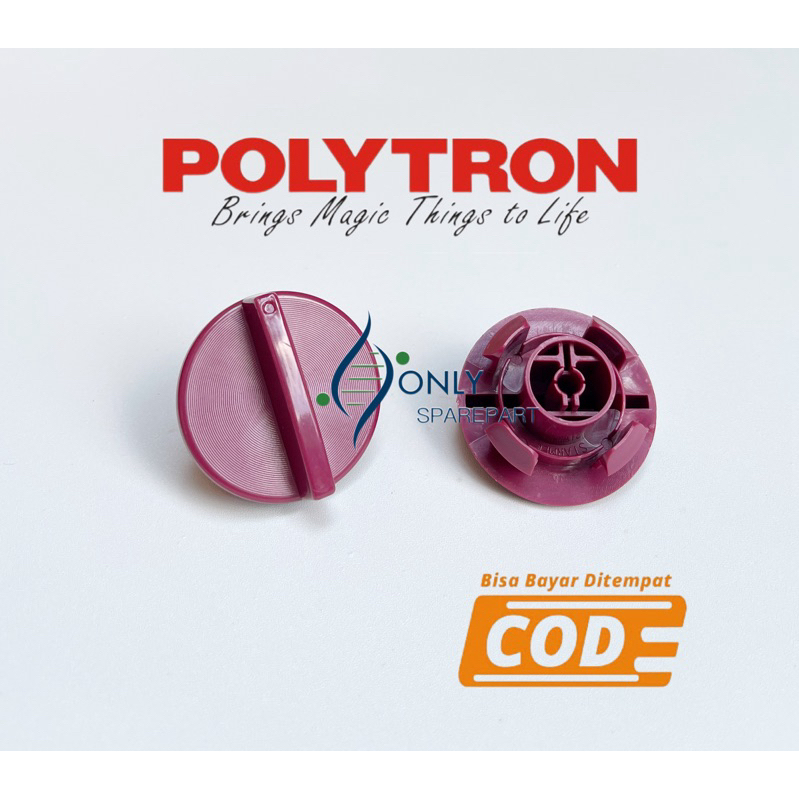 Knop Mesin Cuci Polytron Maroon / Knop Putaran Mesin Cuci Polytron 2 Tabung