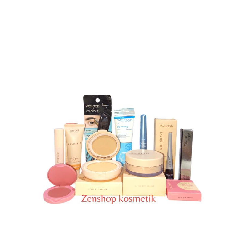 WARDAH COLORFIT PAKET MAKE UP KOSMETIK/SET KOSMETIK
