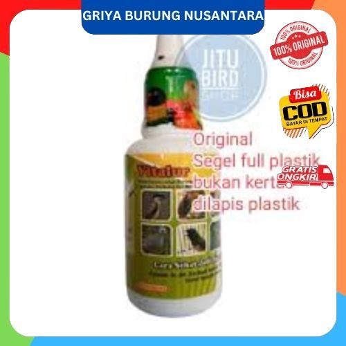 Vitalur Besar 20 Ml Dr. Edi Vitamin Ternak Breeding Burung Murai Batu Kacer Pleci Kenari