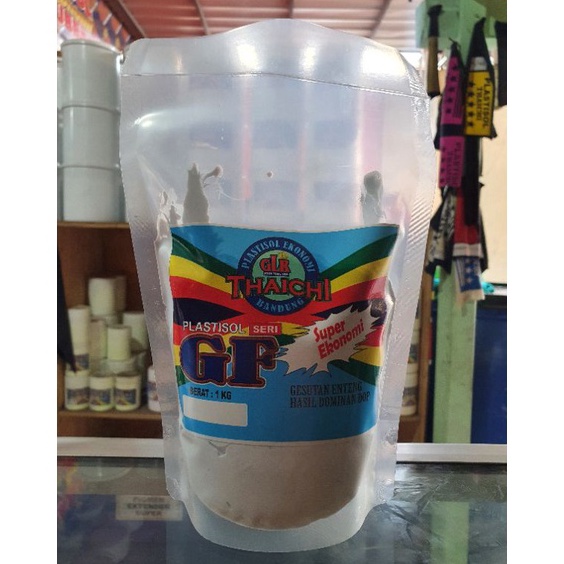 

KODE V98X plastisol putih gf 1 kg