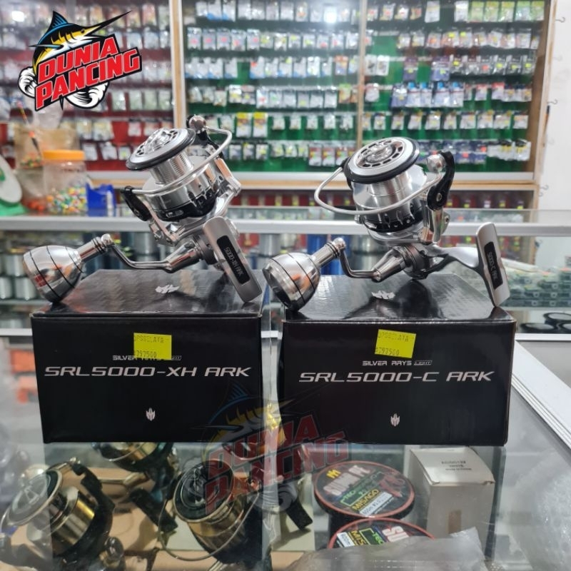 Reel Pancing Tridentech Silver Rays Light SRL 5000-XH 5000C ARK