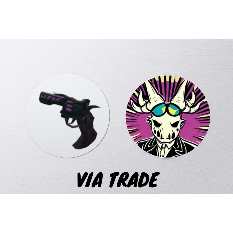 

Stiker Elderwood Revolver Murder Mystery 2 Godly Mm2 Bulat