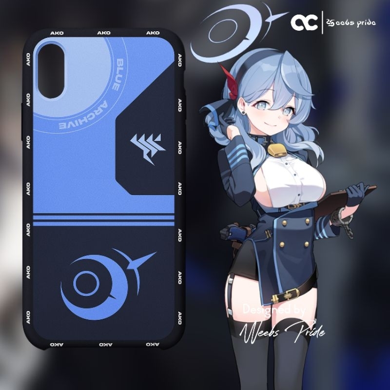 Phone case Blue Archive - Ako - Weebspride