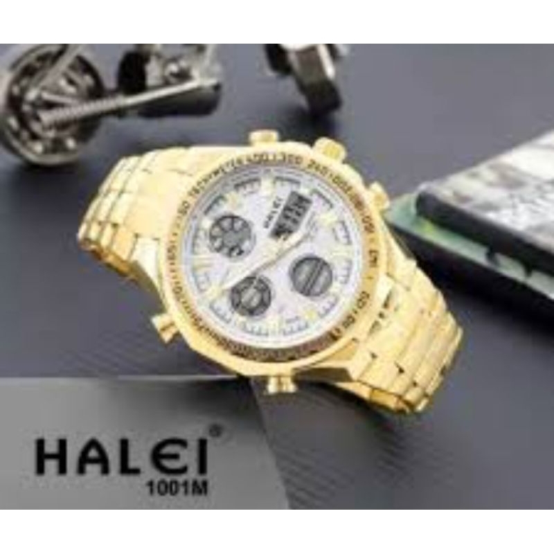 jam tangan Halei 1001M original