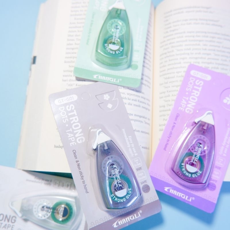 

[CRAFTIPLE] Glue Tape Lem Kertas 5 m x 8 mm Scrapbook Journal