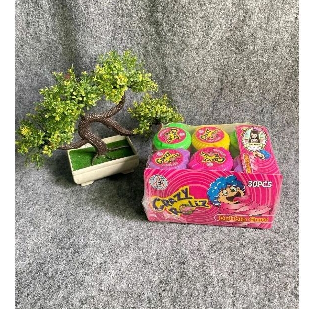 

BUBBLE GUM CRAZY ROLLZ ISI 30PCS