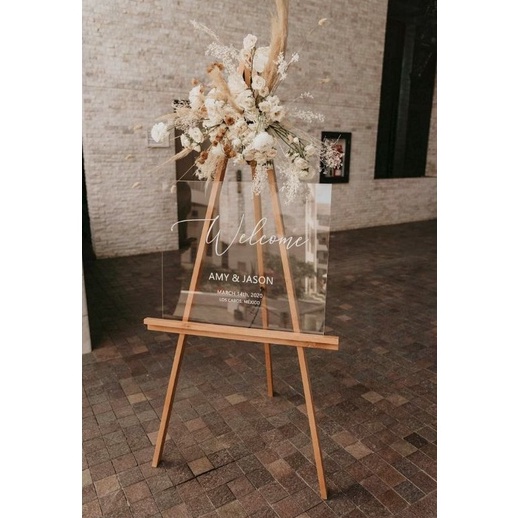 

KODE K85O Wooden easel 15 cmStanding tripod kayustand lukis