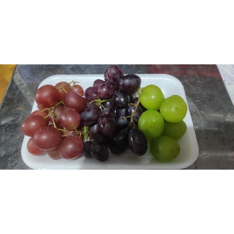 

Mix 3 macam buah anggur