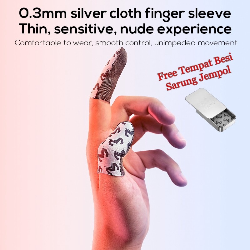 Memo FS4 Finger Sleeve Sarung Jempol Gaming Elastis