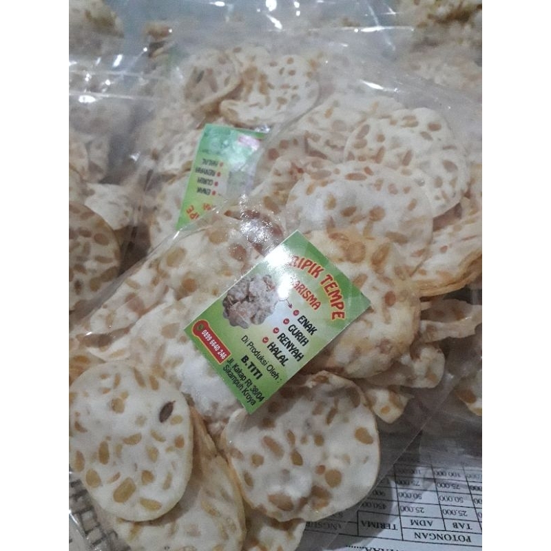 

Keripik tempe sagu 200gr // enak gurih renyah // Termurah