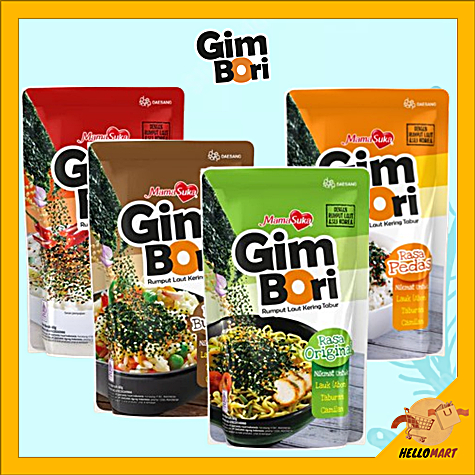 

EG ORIGINAL Mamasuka Gim Bori Rumput Laut Kering Tabur Halal 60gr / HELLOMARTID