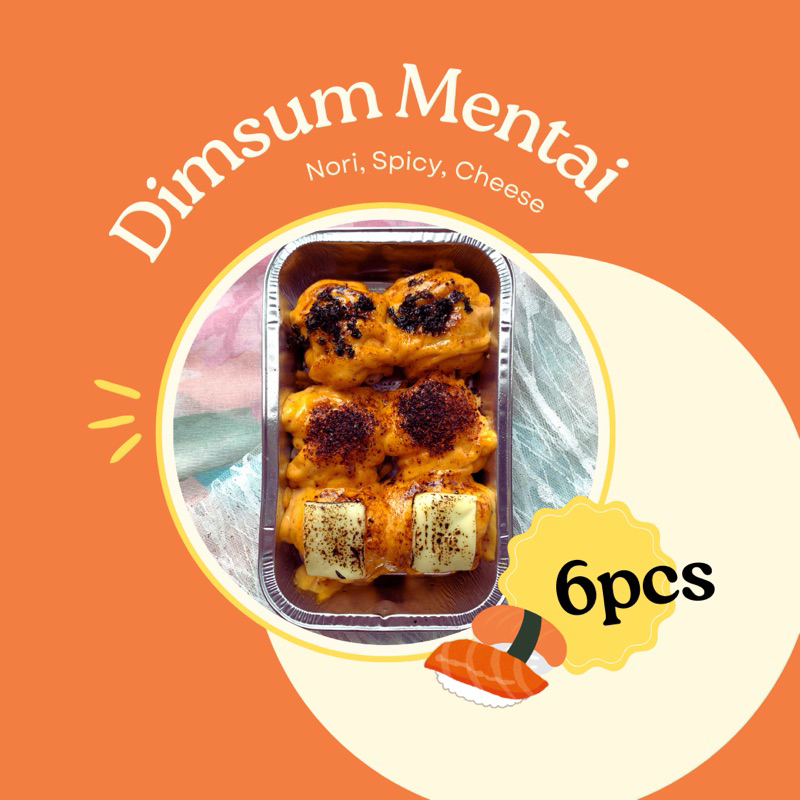 

Dimsum Mentai Reguler Size (6pcs) *Free Chili Oil
