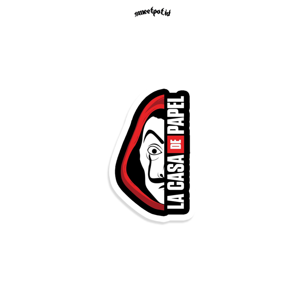 

(BISA COD) STIKER "LA CASA DE PAPEL (MONEY HEIST)" / STIKER HELM / STIKER LOCAL BRAND / STIKER AESTETHIC / ANTI AIR / STICKER BIJIAN / STICKER ECERAN / STICKER METAL / STICKER POP / VIRAL