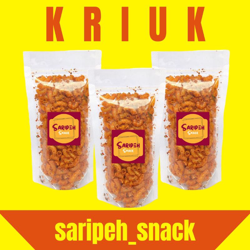 

Makaroni KRIUK 100 gram Bukan BANTET Makaroni KRIUK Original Pedas Daun Jeruk Kriuk saripeh snack