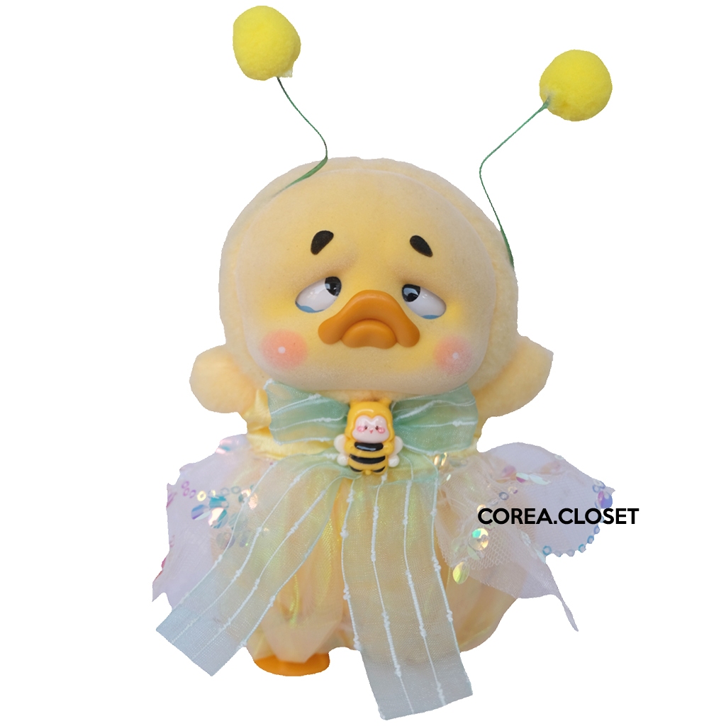 READY STOCK Baju Boneka 20cm upset | Set Dress Lebah dengan Lampu Menyala baju boneka 20cm, baju bon