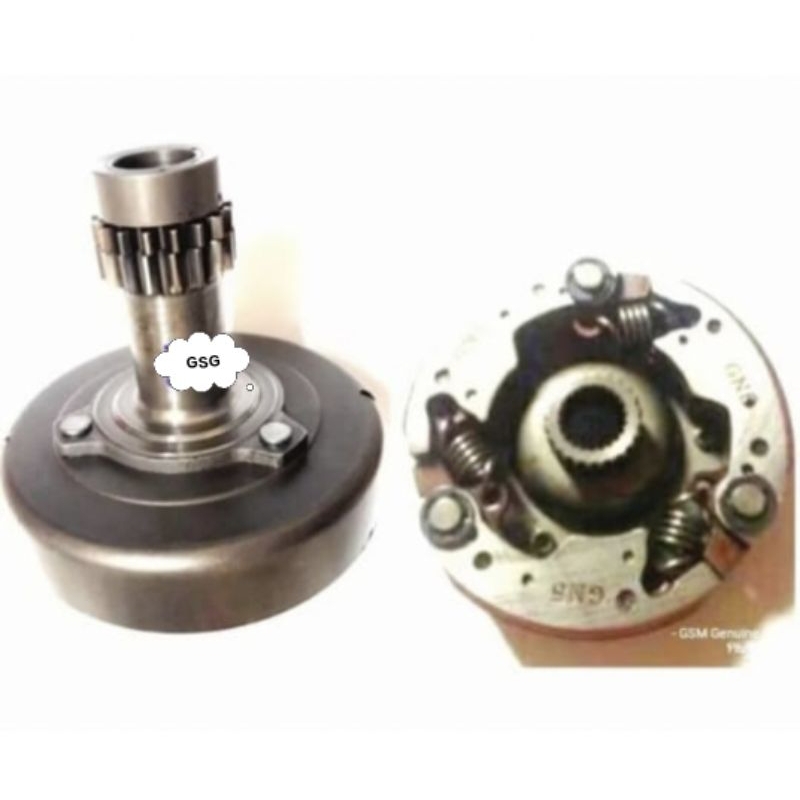 Kampas Ganda Set Mangkok Lonceng Supra/ Grand/Supra X/Supra Fit  Lama