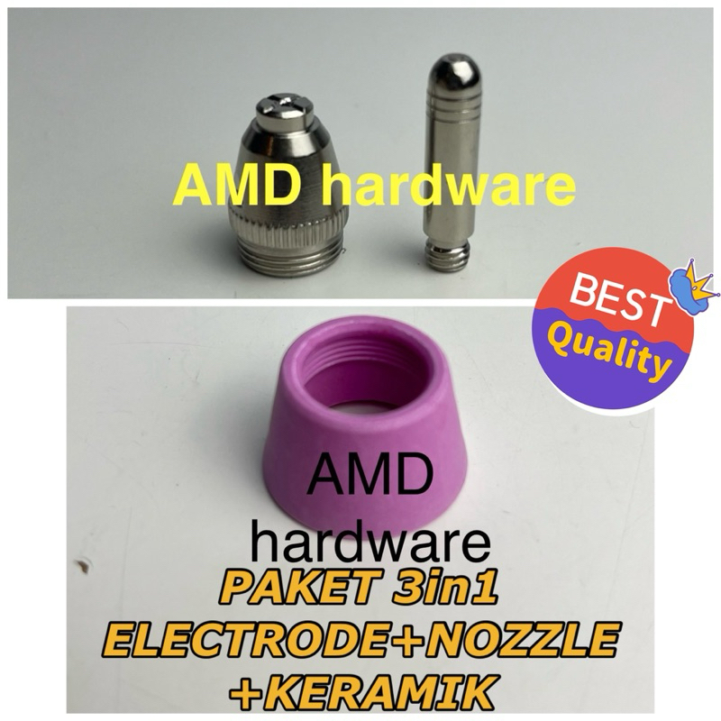 ELECTRODE & NOZZLE TIP SG55 AG60 FOR CUT40 EXTEND PLASMA CUTTING 40 CUT60 Torch SG-55 AG-60 daiden r