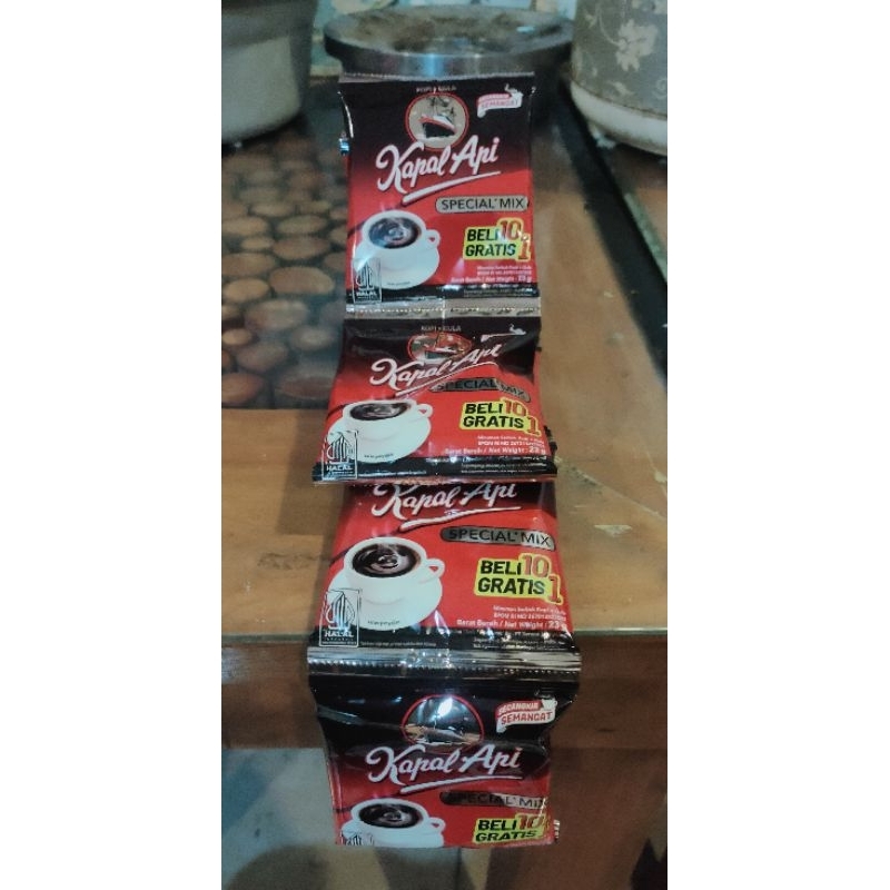 

KOPI KAPAL API SPECIAL MIX 23G isi 10 pics / KAPAL API SPECIAL MIX