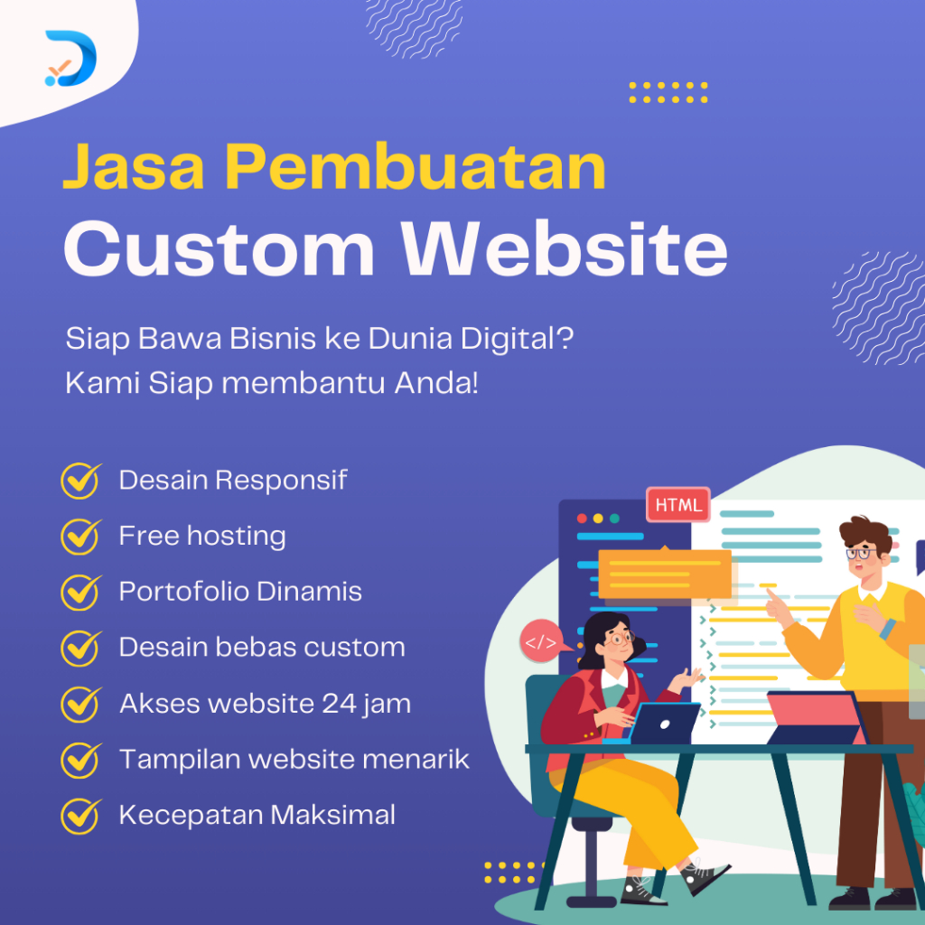 JASA CUSTOM WEBSITE PROFESIONAL