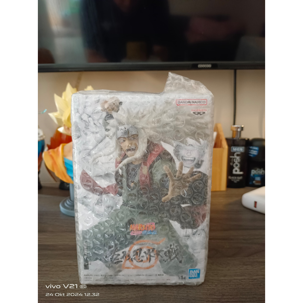 Banpresto World Figure Colosseum Jiraiya - Naruto ori MIBS