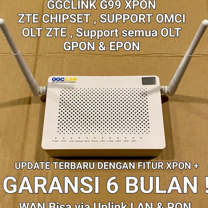 ONT XPON GGC G99 XPON New Baru EPON GPON ONU Bukan ZTE F663NV3A