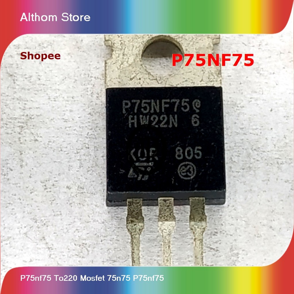 p75nf75 to220 mosfet 75n75 p75nf75