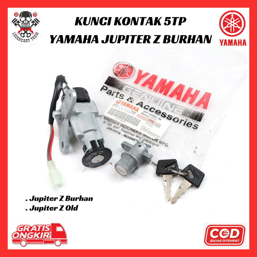 Kunci Kontak 5TP Yamaha Jupiter Z - Jupiter Z Burhan - Jupiter Z Old 5TP-XH252-00