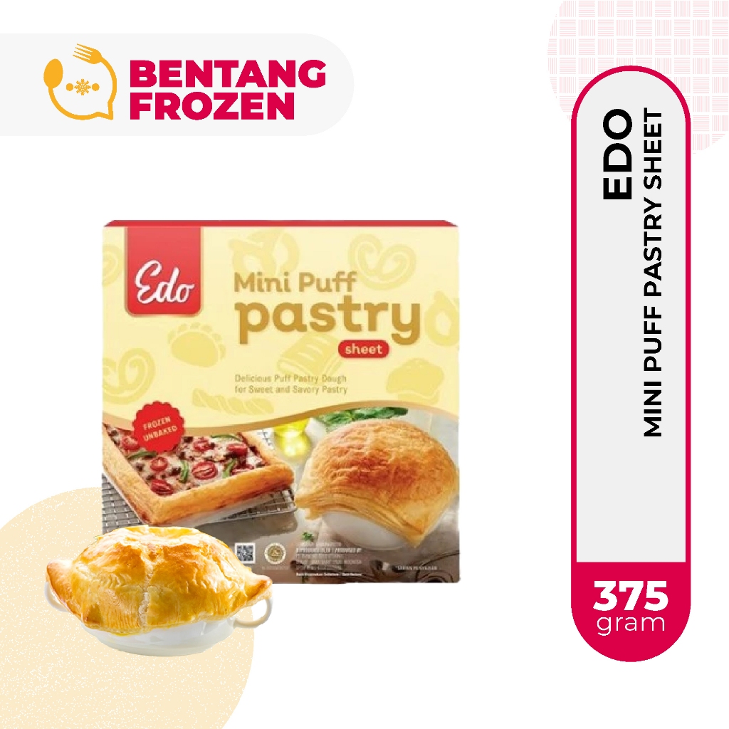 

Edo Mini Puff Pastry Sheet 375gr