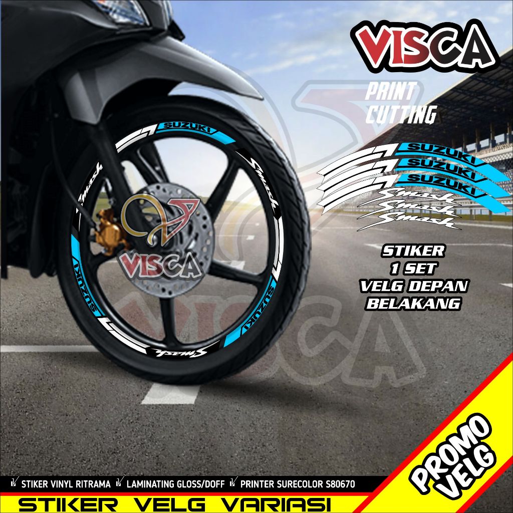Stiker Velg Smash List Velg Motor Stiker Velg Smash A05