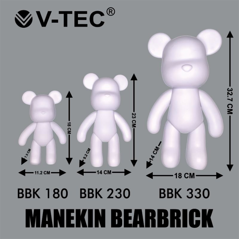 

V-TEC Manekin BBK (Bearbrick)