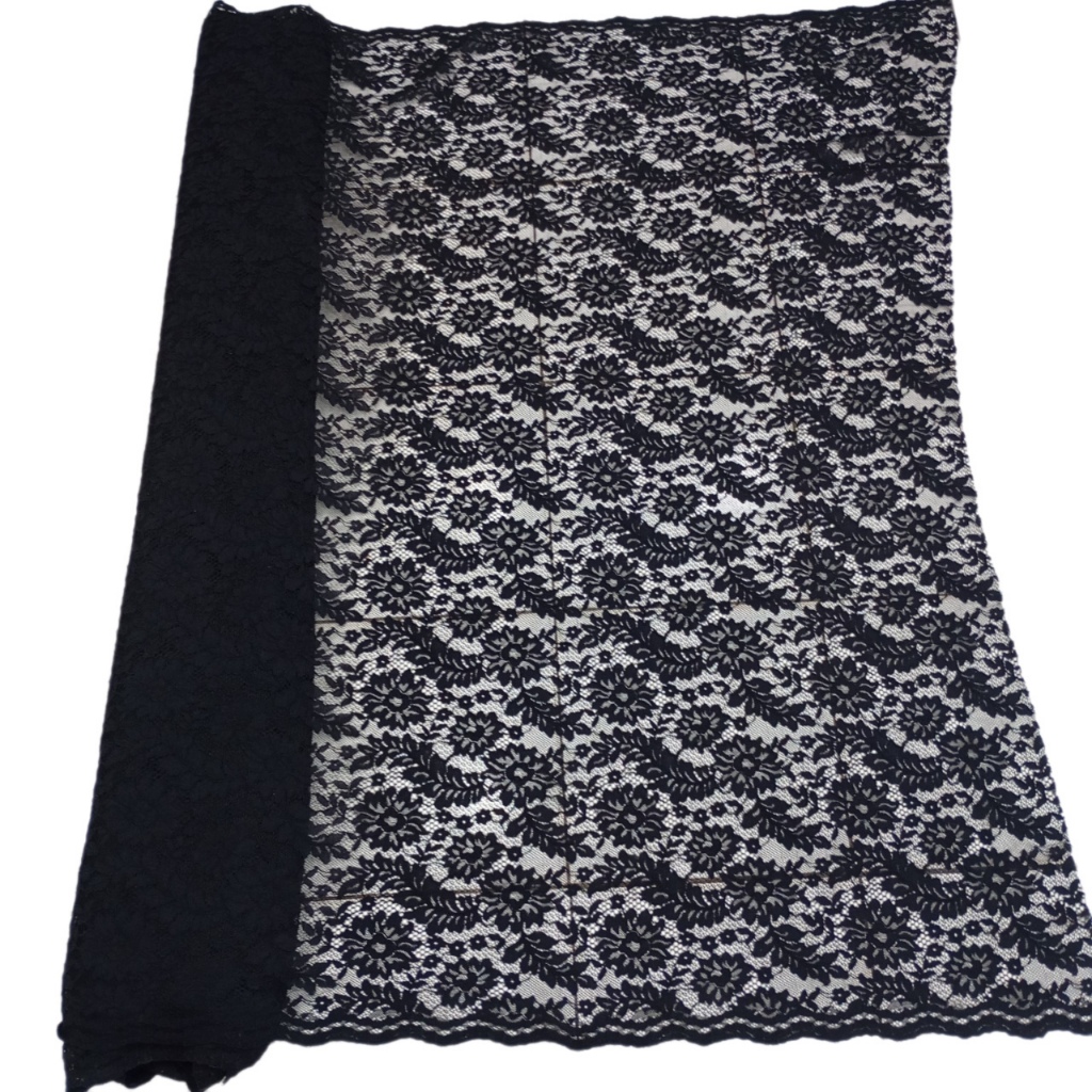 Kain Brokat / Bahan Brukat Semi Prancis