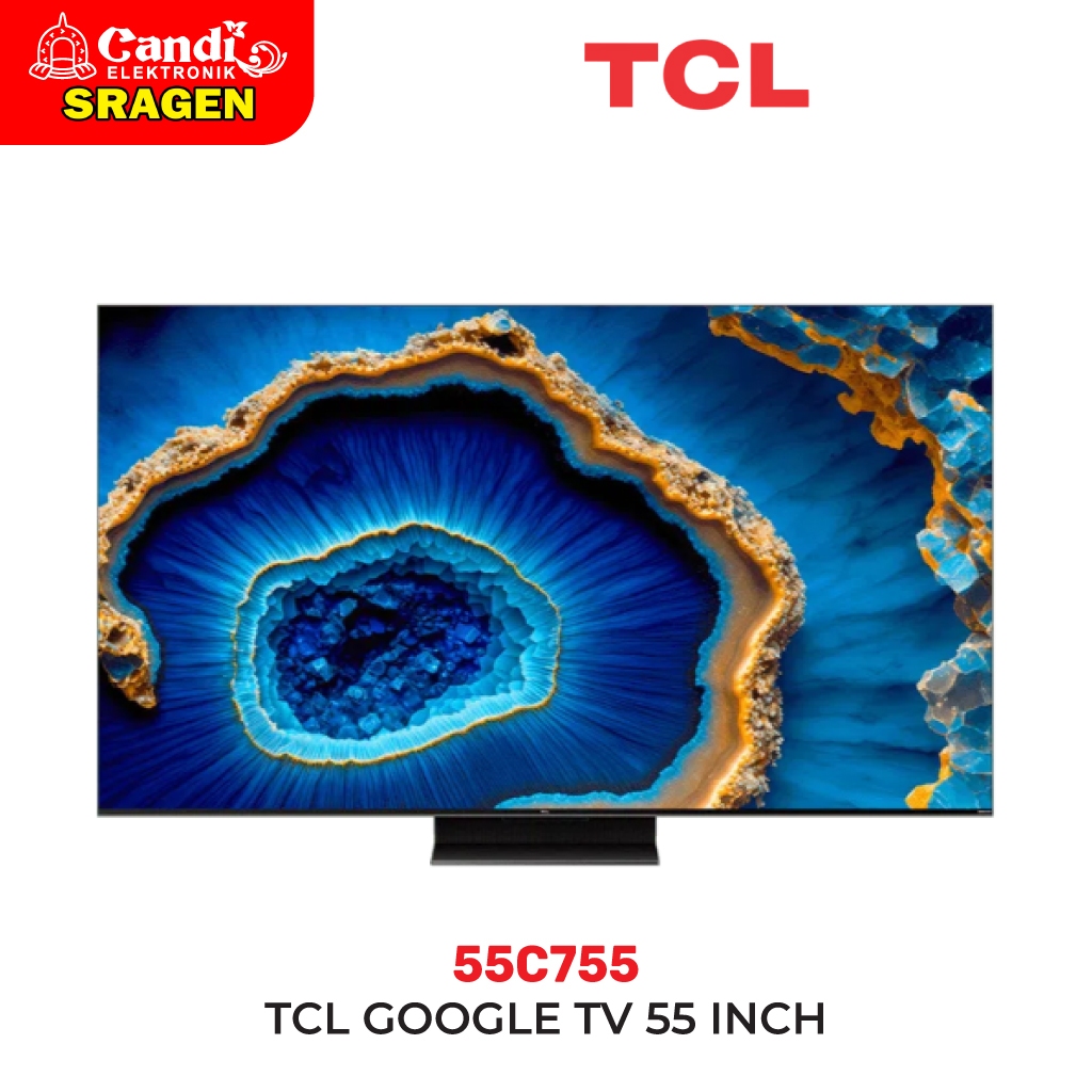 TCL Smart Google TV 55 Inch QD-Mini 4K UHD - 55C755