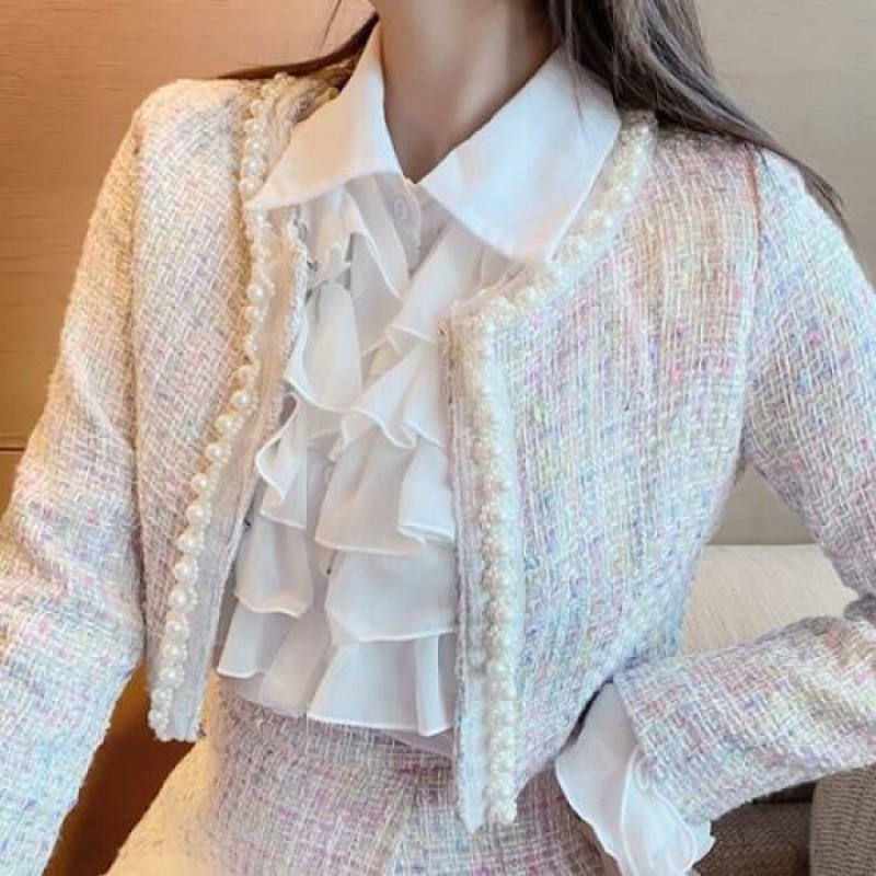 One set tweed korean style bukan oudre duma claryn with love april etni claude