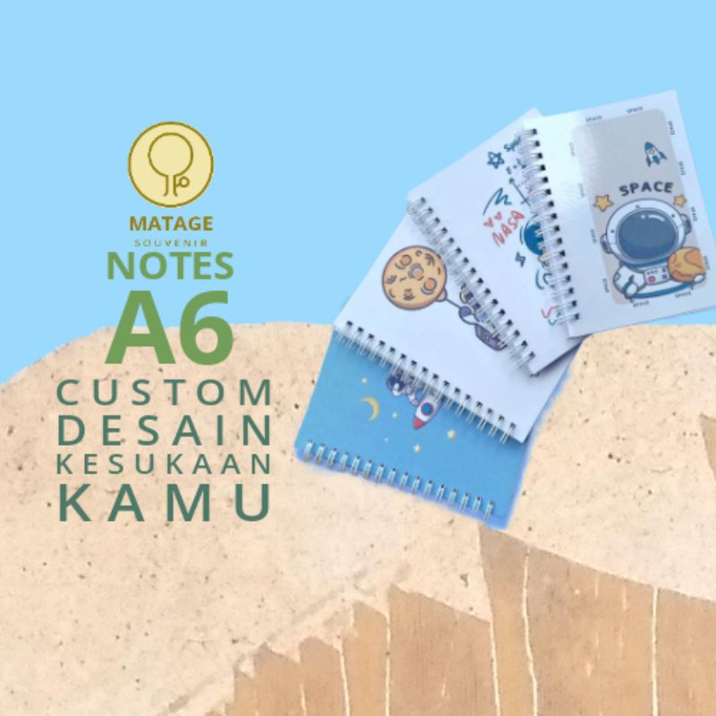 

CUSTOM Notebook & Notepad | Cetak Notes | Souvenir Pernikahan catatan Event kegiatan organisasi ukA6