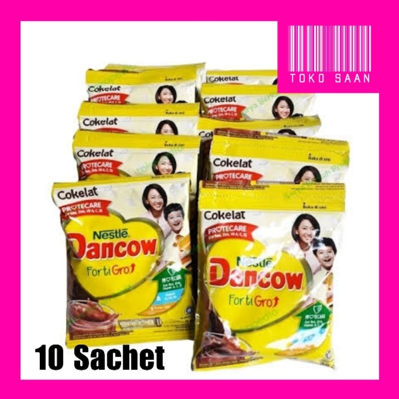 

SUSU DANCOW FORTIGO COKLAT RENCENG ISI 10 SACHET
