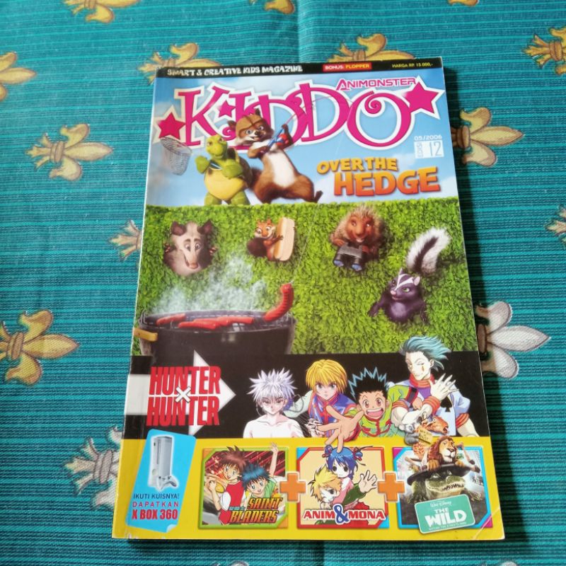 ANIMONSTER KIDDO OVER THE HEDGE EDISI 12