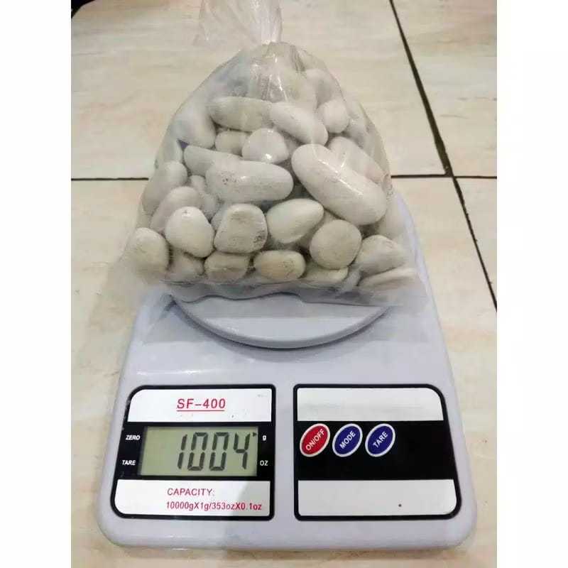 Batu alam putih batu Kupang 1kg