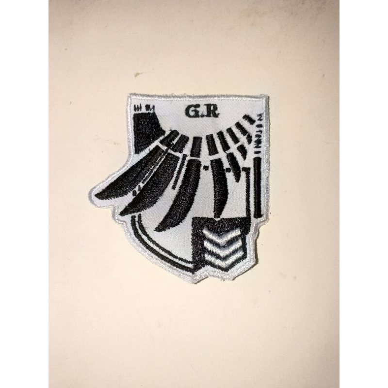 Logo Gray Raven Squad (PGR) | Emblem Logo Bordir/Embroidery Punishing Gray Raven