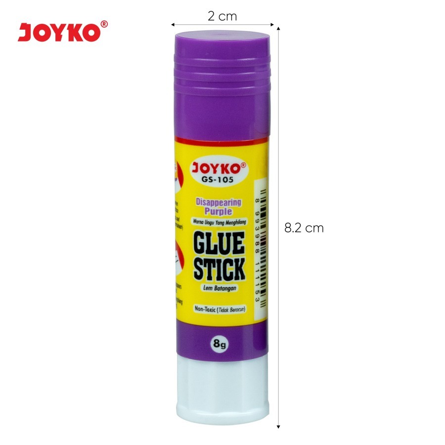 

Glue Stick / Lem Batang / Lem Kertas JOYKO GS-105 8gr