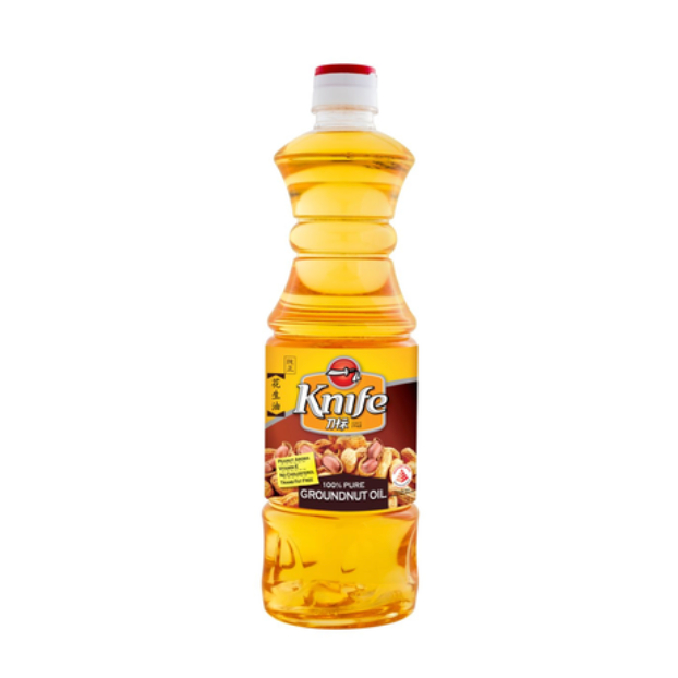 

Knife Brand Cooking Oil groundnut 1L Minyak Kacang