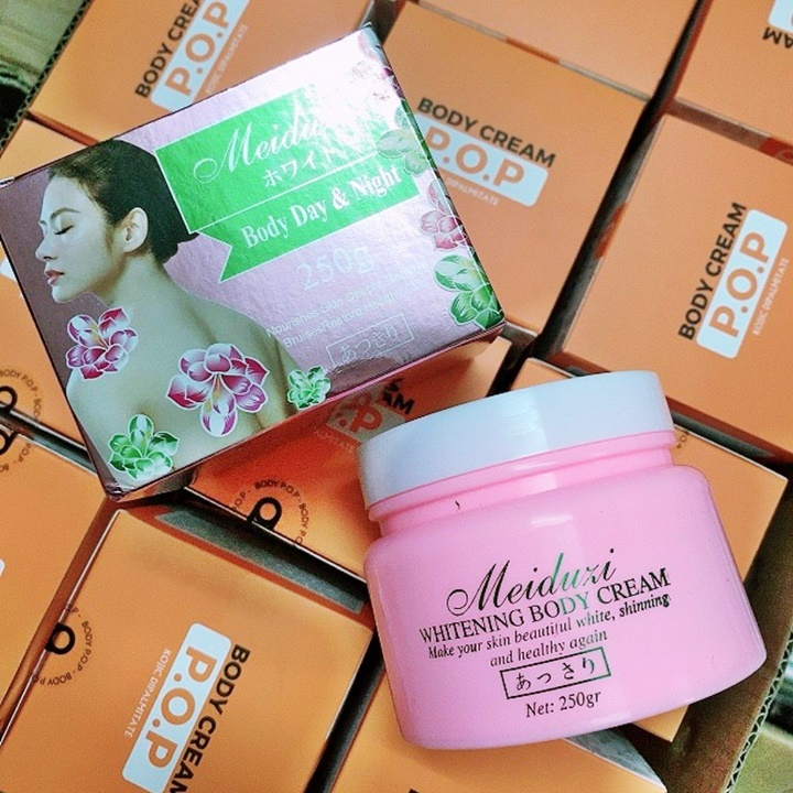 Meiduzi Whitening Body Cream Day&Night/Meiduzi Cream/Body Cream Meiduzi/Hand Body Meiduzi/Lotion Mei