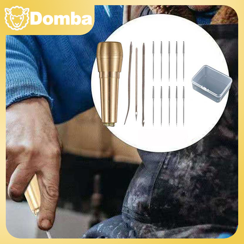 15PCS Alat Jahit Sepatu / Alat Jahit Sol Sepatu / Alat Reparasi Sepatu Canvas Kulit