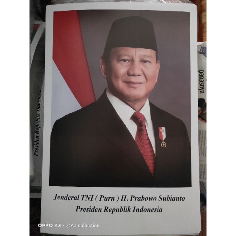 poster presiden dan wakil presiden ukuran besar
