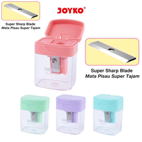 

RAUTAN SERUTAN SHARPENER JOYKO B-167 PASTEL COLOR