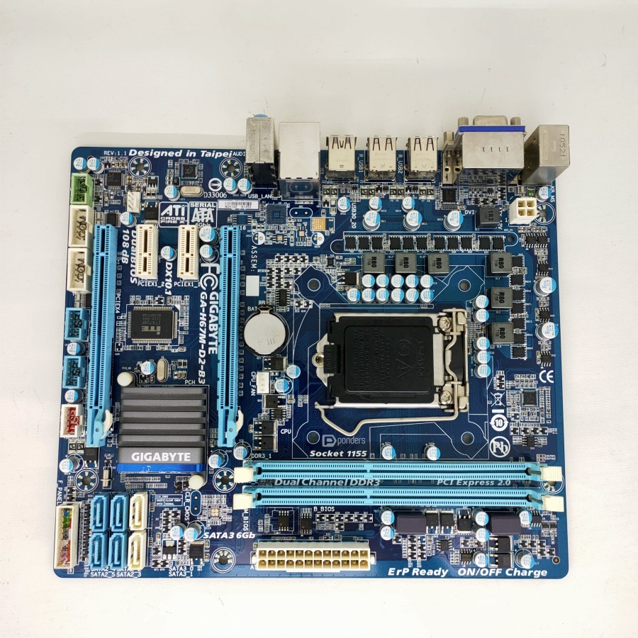 Mainboard Gigabyte H67 LGA 1155 Ivy - DDR3 Second