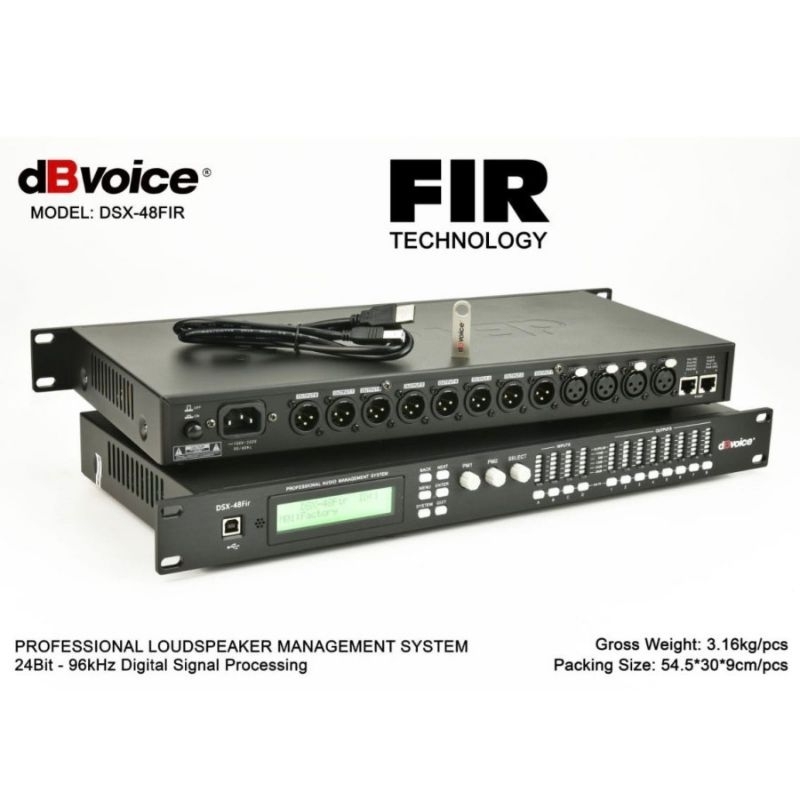 management dbvoice DSX 48 FIR original db voice dsx48fir