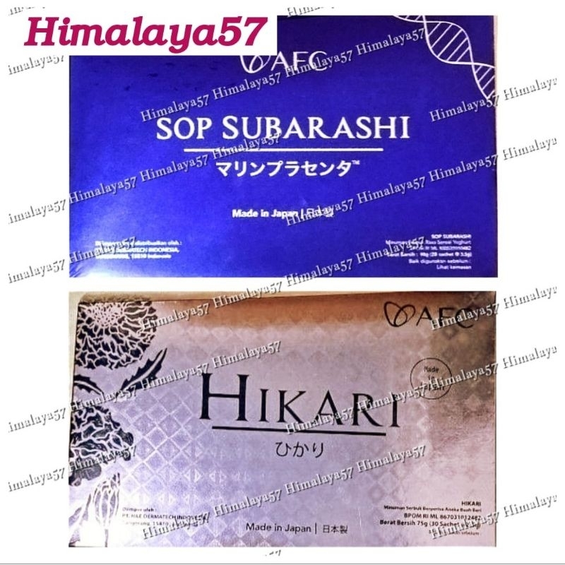 

Subarashi + Hikari Mix ori afc exp 2027